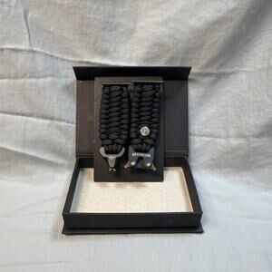 Paracord Band for Apple Watch 38-41mm Survival Tactical Wristband for iWatch XL